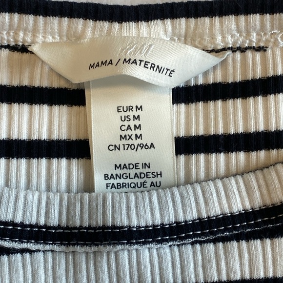H&M Motherhood Two striped maternity dresses, both size medium - Picture 4 of 7